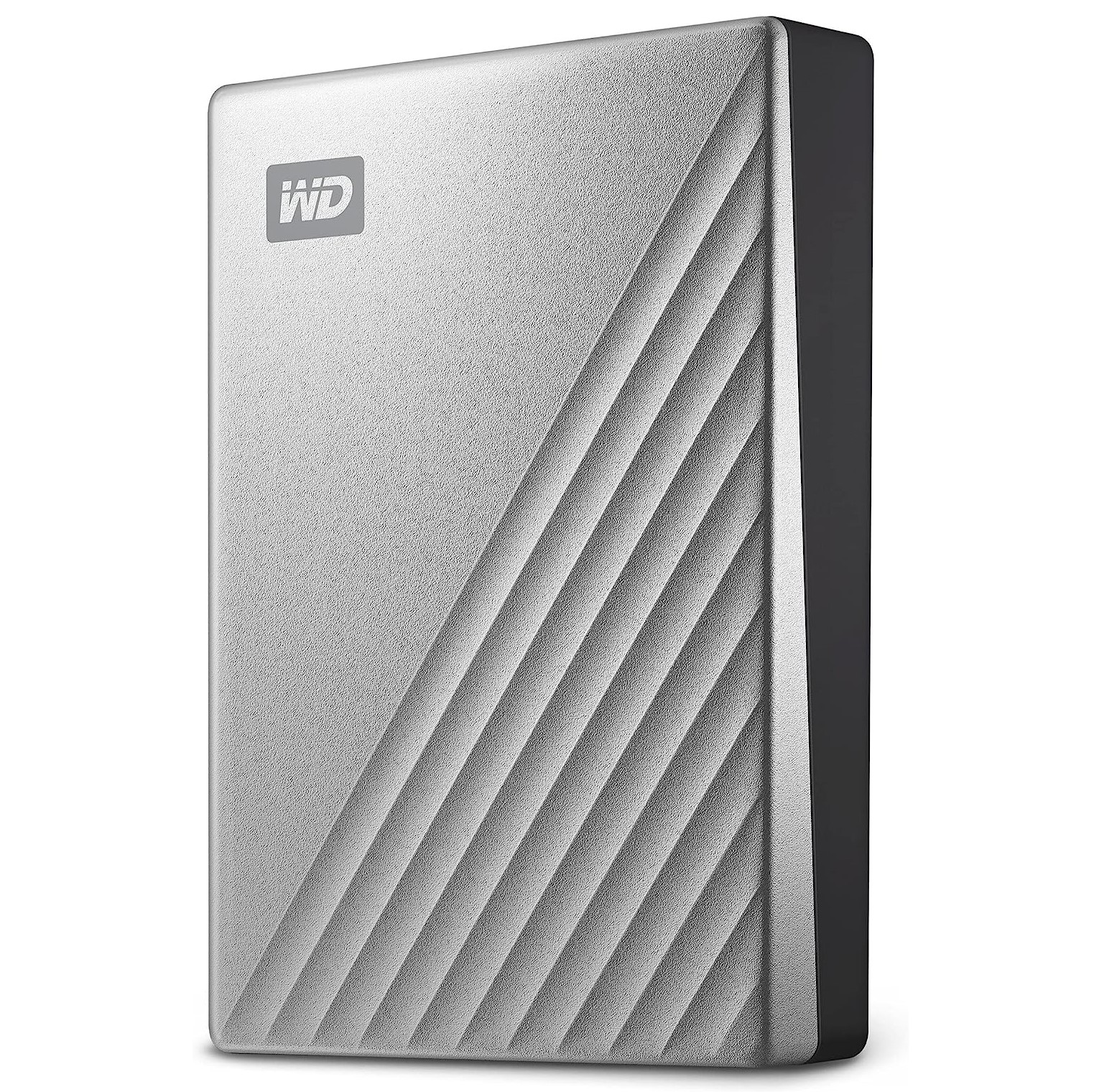WD My Passport Ultra externe Festplatte 1 TB (mobiler Speicher, Metallgehäuse, herunterladbare Software, automatische Backups, Passwortschutz) Silber - auch kompatibel mit PC, Xbox, PS4 und PS5